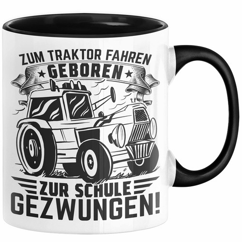 Traktor fahren geschenk tasse - fahren,
