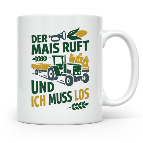 Landwirt tasse der mais ruft - landwirt,