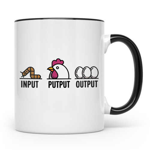Hühner tasse input - input,