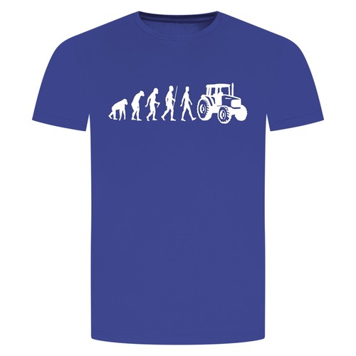 Evolution traktor shirt - evolution,