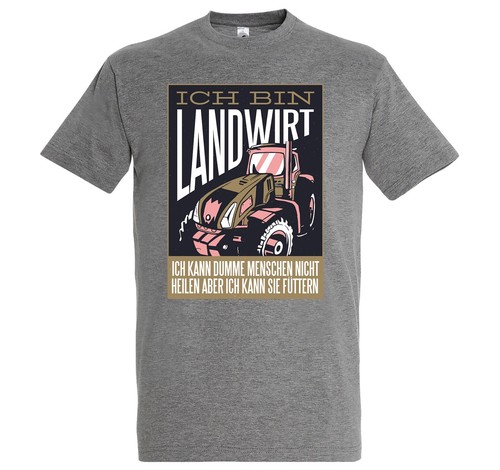 Landwirt herren shirt logo - landwirt,