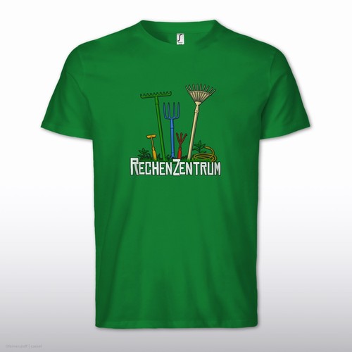 Shirt rechenzentrum garten - rechenzentrum,