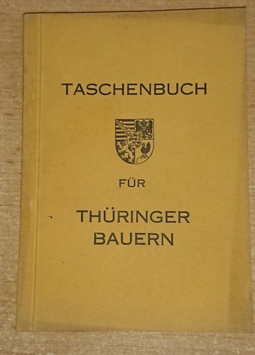 Taschenbuch für thüringer - taschenbuch,