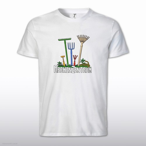 Shirt rechenzentrum garten - t-shirt,
