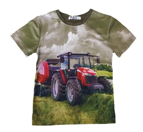 Jungen shirt traktor - jungen,