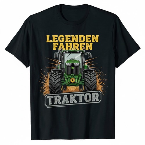 Herren shirt traktor - herren, t-shirt