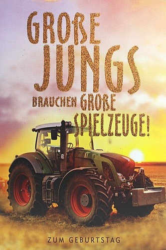 Glückwunschkarte landwirte - ke,